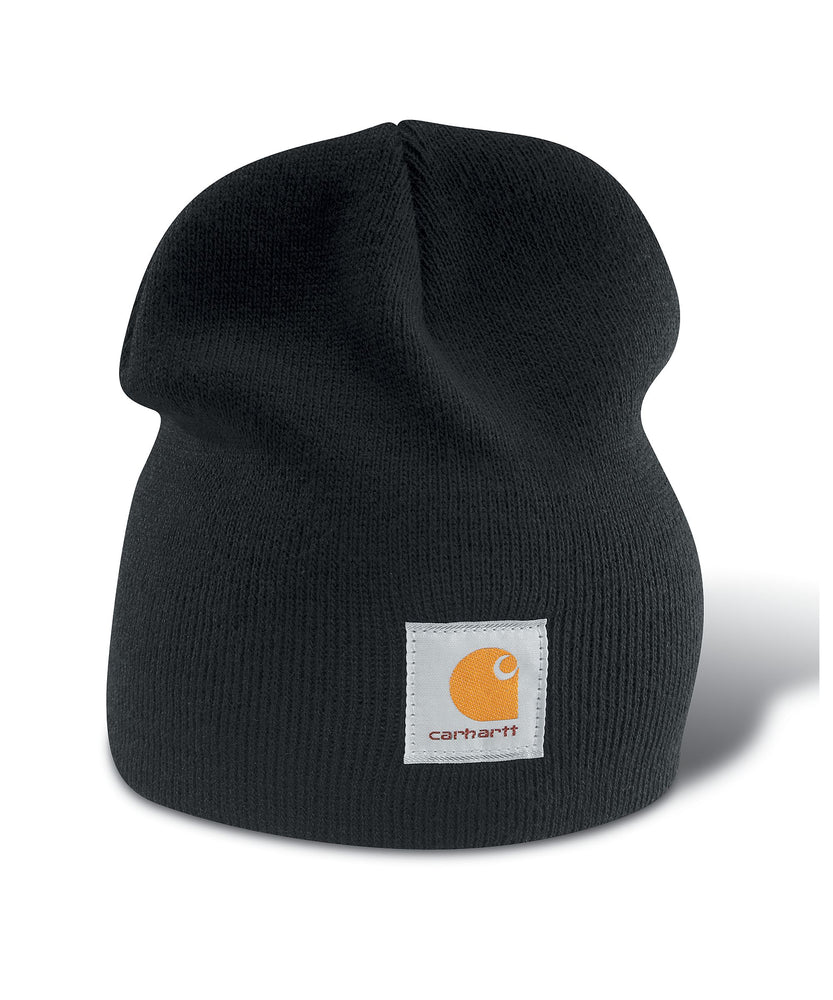 Carhartt A205 Acrylic Knit Hat (Beanie) in Black at Dave's New York