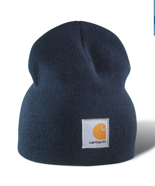 Carhartt A205 Acrylic Knit Hat (Beanie) in Navy at Dave's New York
