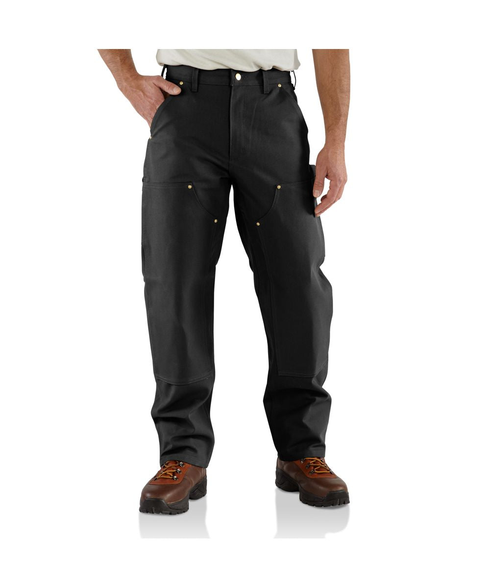 Carhartt B01 Firm Duck Double-Knee Work Dungaree - Black