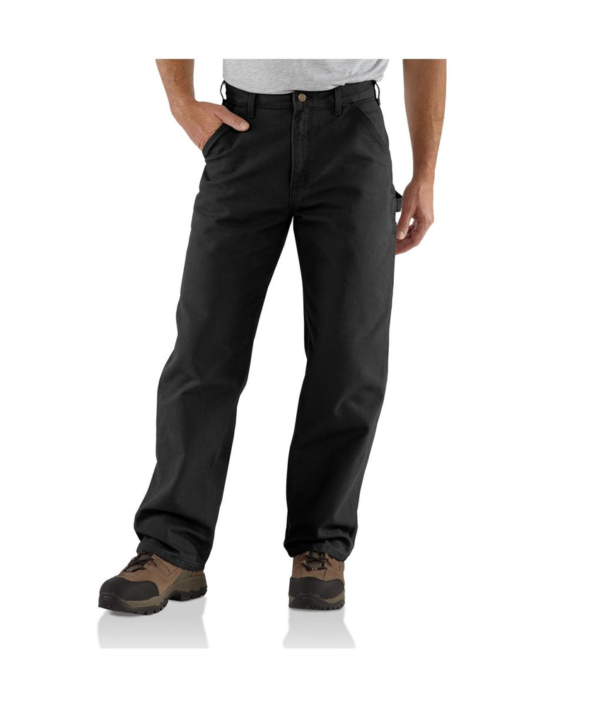 Carhartt B11 Washed Duck Work Dungaree in Black at Dave's New York