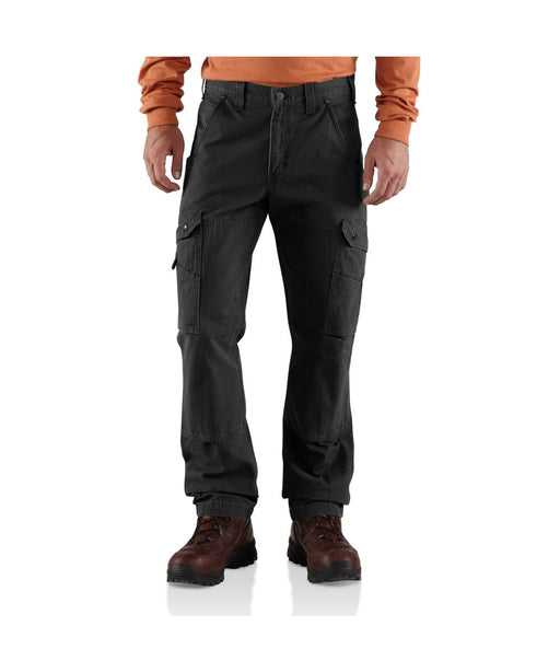 Carhartt Ripstop Cargo Work Pant in Black at Dave's New York