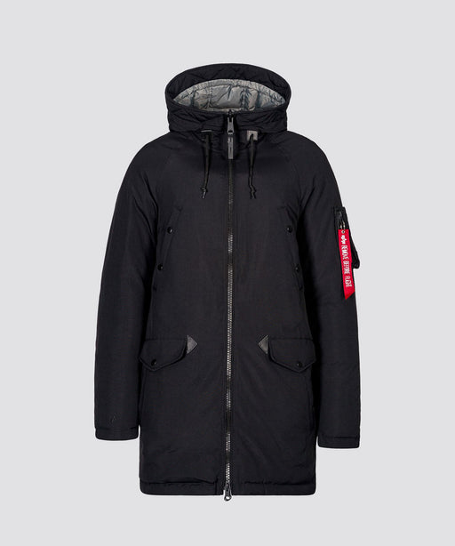 Alpha Industries Men's N-3B Down Parka in Black at Dave's New York
