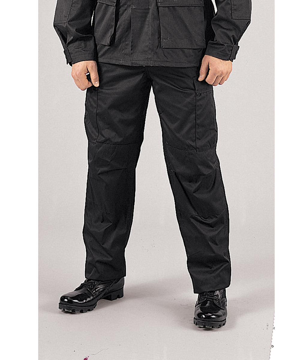 Rothco Army Style BDU Cargo Pants - Black — Dave's New York