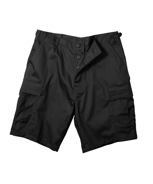 Rothco Army Style BDU Cargo Shorts - Black at Dave's New York