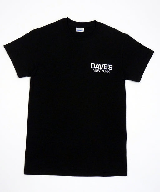 Dave’s New York Work Logo Short Sleeve T-Shirt - Black
