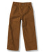 Carhartt Toddler Washed Canvas Duck Dungaree (2T-4T) in Carhartt Brown at Dave's New York
