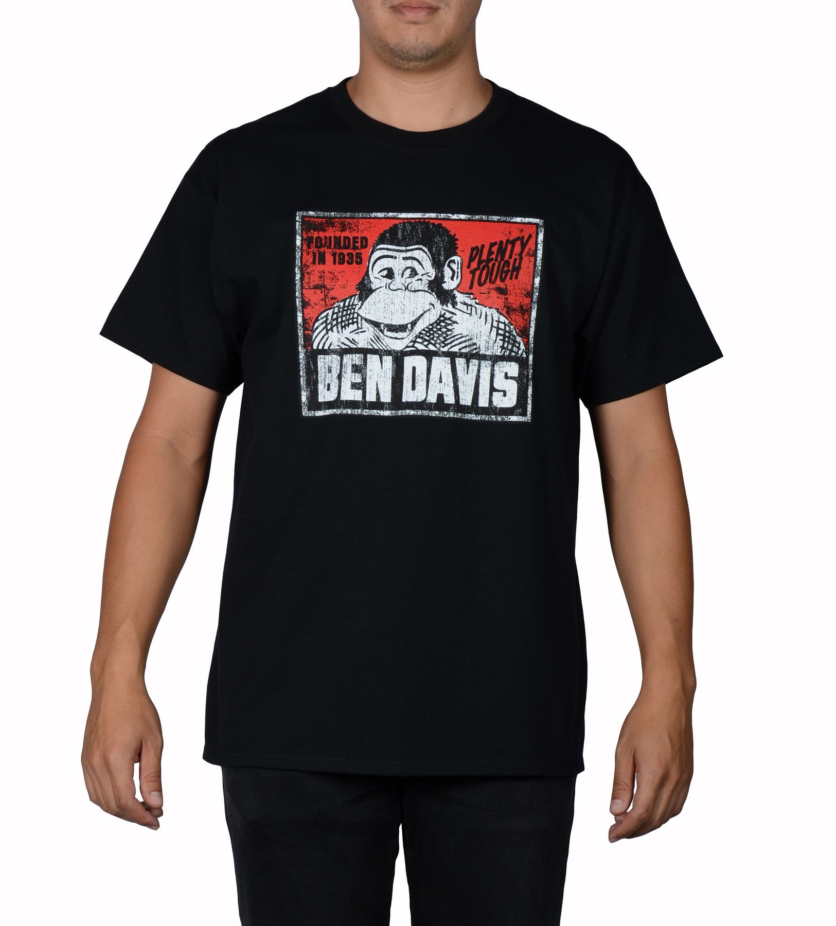 Ben Davis Vintage Logo T-shirt - Black — Dave's New York