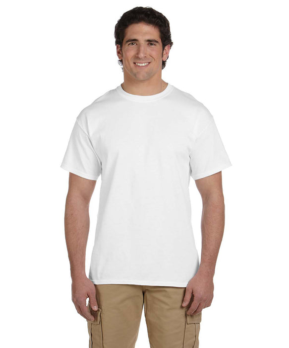 Gildan G200 Short Sleeve Ultra Cotton T-Shirt in White at Dave's New York