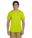 Gildan G200 Short Sleeve Ultra Cotton T-Shirt in Safety Yellow Hi-Vis at Dave's New York