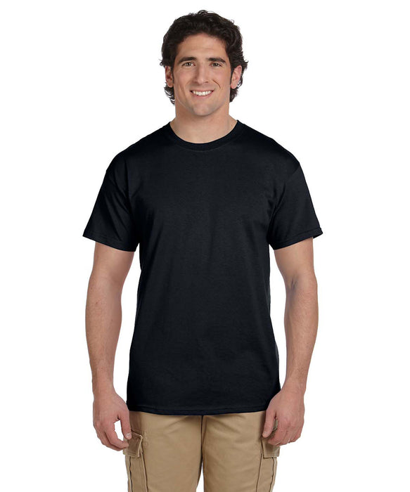 Gildan G200 Short Sleeve Ultra Cotton T-Shirt in Black at Dave's New York