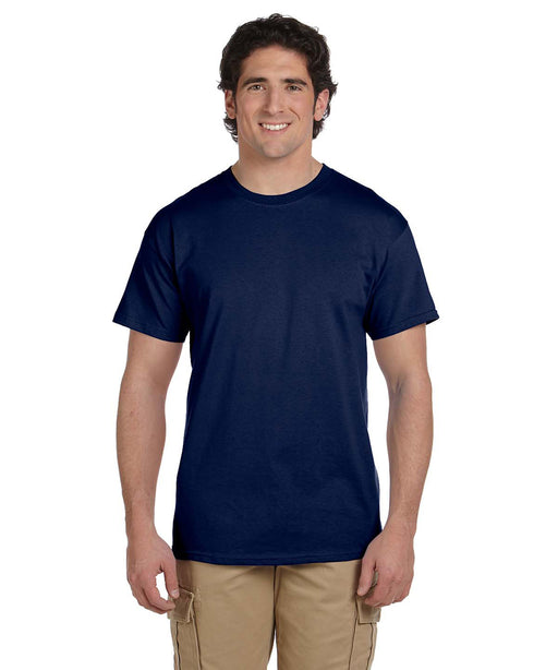 Gildan G200 Short Sleeve Ultra Cotton T-Shirt in Navy at Dave's New York