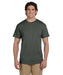 Gildan G200 Short Sleeve Ultra Cotton T-Shirt in Military Green at Dave's New York