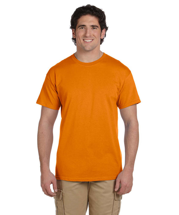 Gildan Mens Ultra Cotton 100% Cotton T-Shirt, Medium, Safety Orange Gildan Mens Ultra Cotton 100% Cotton T-Shirt, Medium, Safety Orange