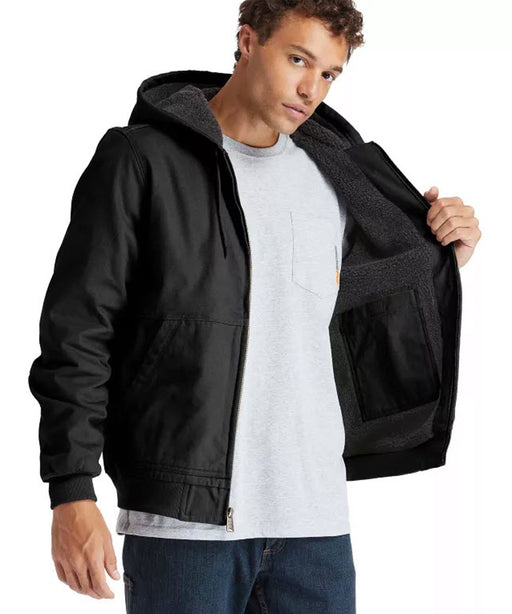 Timberland PRO Men's Gritman Lined Hooded Jacket - Black at Dave's New York