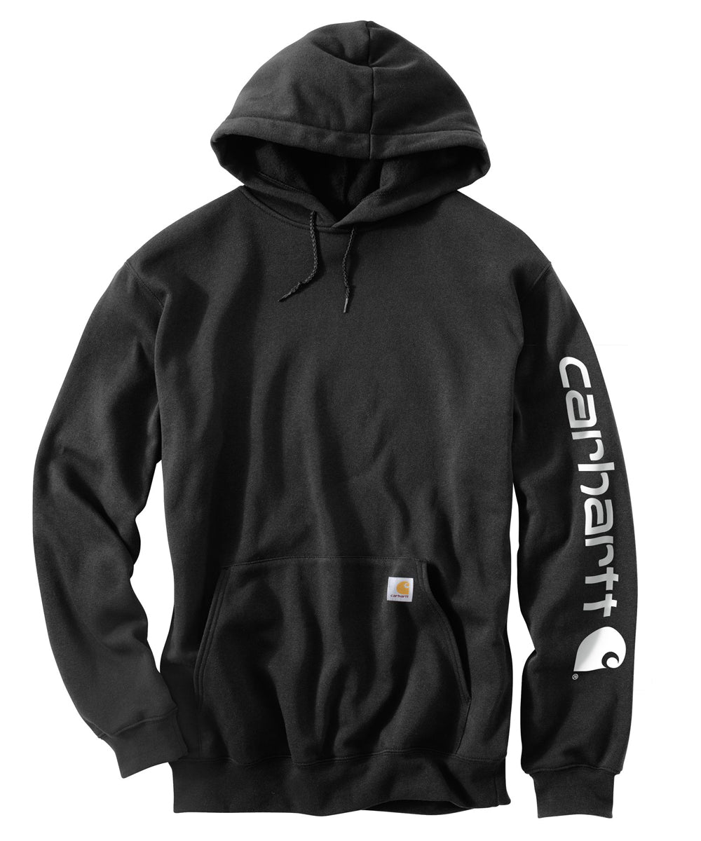 Pullover Carhartt Logo Sleeve Carhartt Black Hoodie Mens Carhartt