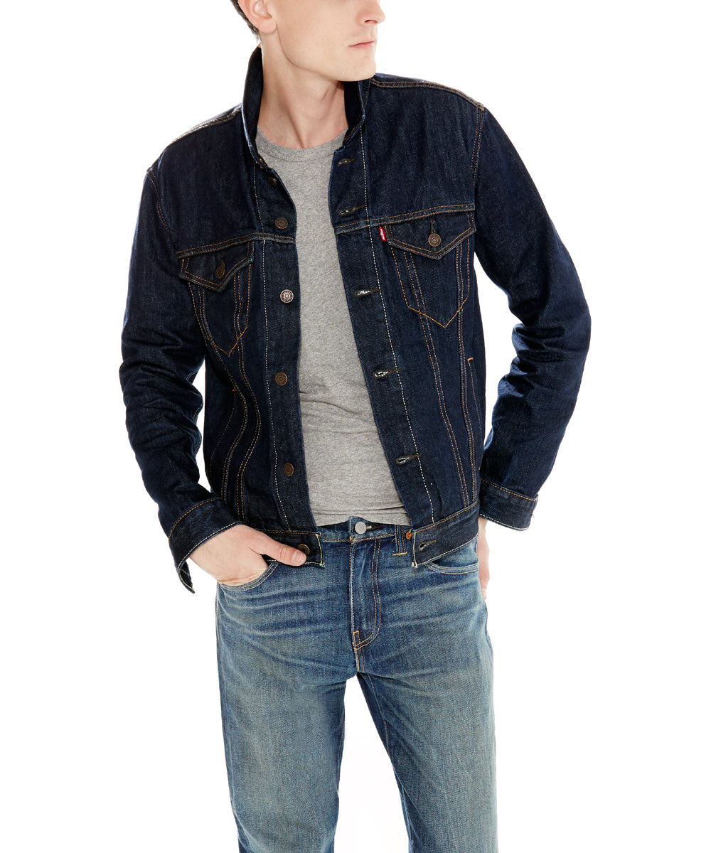 Levis denim jacket mens Clearance
