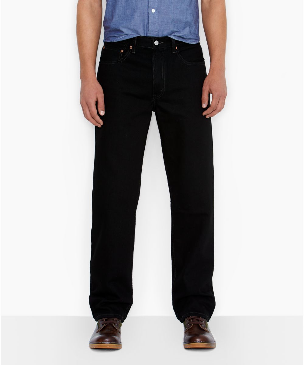 Levi's Men's 550 Relaxed Fit Black — Dave's New York