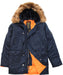 Alpha Industries Slim Fit N-3B Parka in Replica Blue at Dave's New York