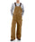 Carhartt Quilt-Lined Zip-To-Thigh Bib Overalls in Carhartt Brown at Dave's New York