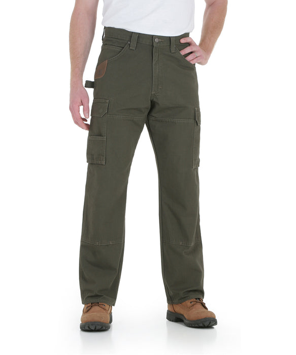 Y2k wrangler workwear cargo pants Size 34 x... - Depop