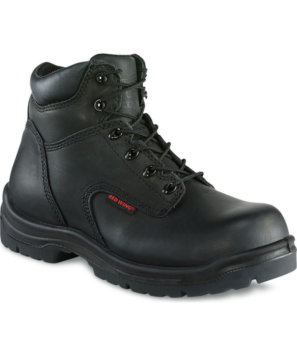 Red Wing Shoes Men's 6-inch Composite Toe Work Boots (2234) in Black at Dave's New York