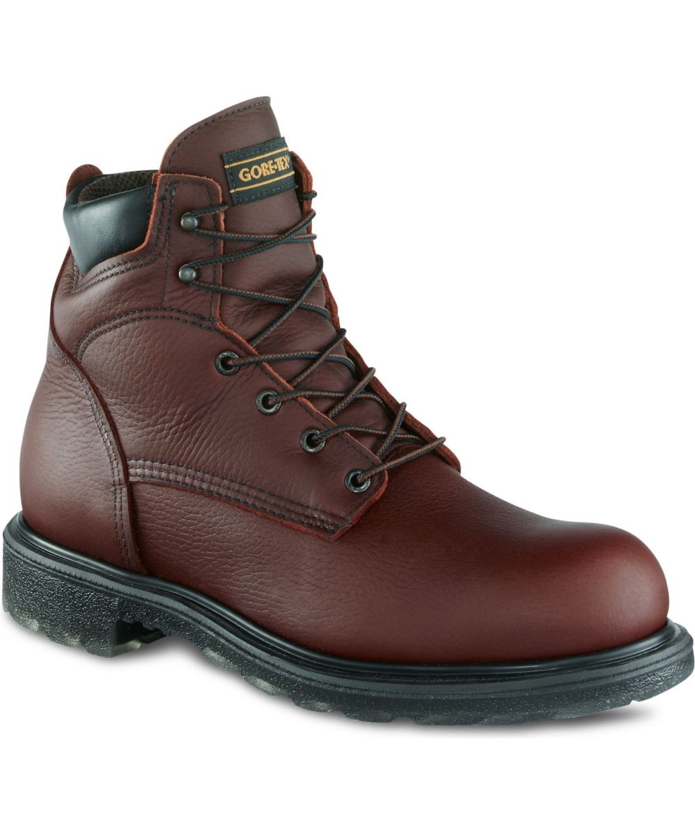 Insulated Boots Redwing Work Boots Men Red Wing Shoes Men's 6-inch