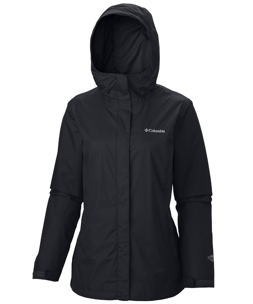 Columbia Women's Arcadia II Waterproof Rain Jacket - Black — Dave's New York