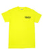 Dave’s New York Work Logo Short Sleeve T-Shirt - Bright Lime