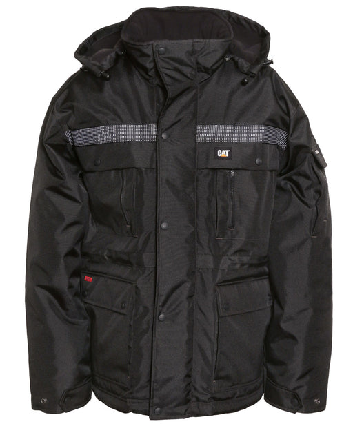 Caterpillar Men's Heavy Insulated Parka - Black at Dave's New York