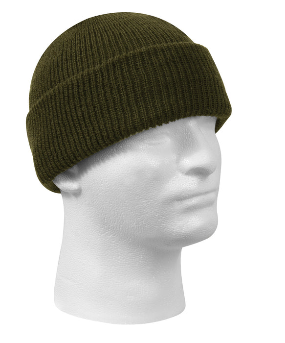 Rothco Genuine G.I. Wool Watch Cap in Olive Drab Green at Dave's New York