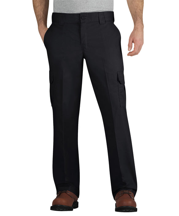Dickies Men's Regular Fit Twill Cargo Pants Black — Dave's New York